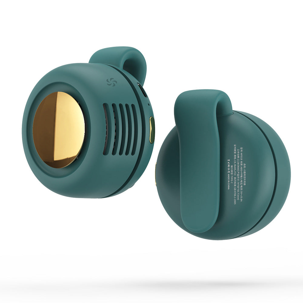 Begrenzte Zeit: 30% RABATT 🔥 2-in-1 Gürtelclip- & Hals-Ventilator ohne Flügel, 3 Geschwindigkeiten einstellbar, leiser Mini-Tragbar-Kühlventilator, 360° drehbarer, freihändiger, USB-wiederaufladbarer Personal-Ventilator für Outdoor, Reisen, Arbeit