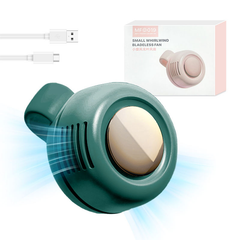 Begrenzte Zeit: 30% RABATT 🔥 2-in-1 Gürtelclip- & Hals-Ventilator ohne Flügel, 3 Geschwindigkeiten einstellbar, leiser Mini-Tragbar-Kühlventilator, 360° drehbarer, freihändiger, USB-wiederaufladbarer Personal-Ventilator für Outdoor, Reisen, Arbeit