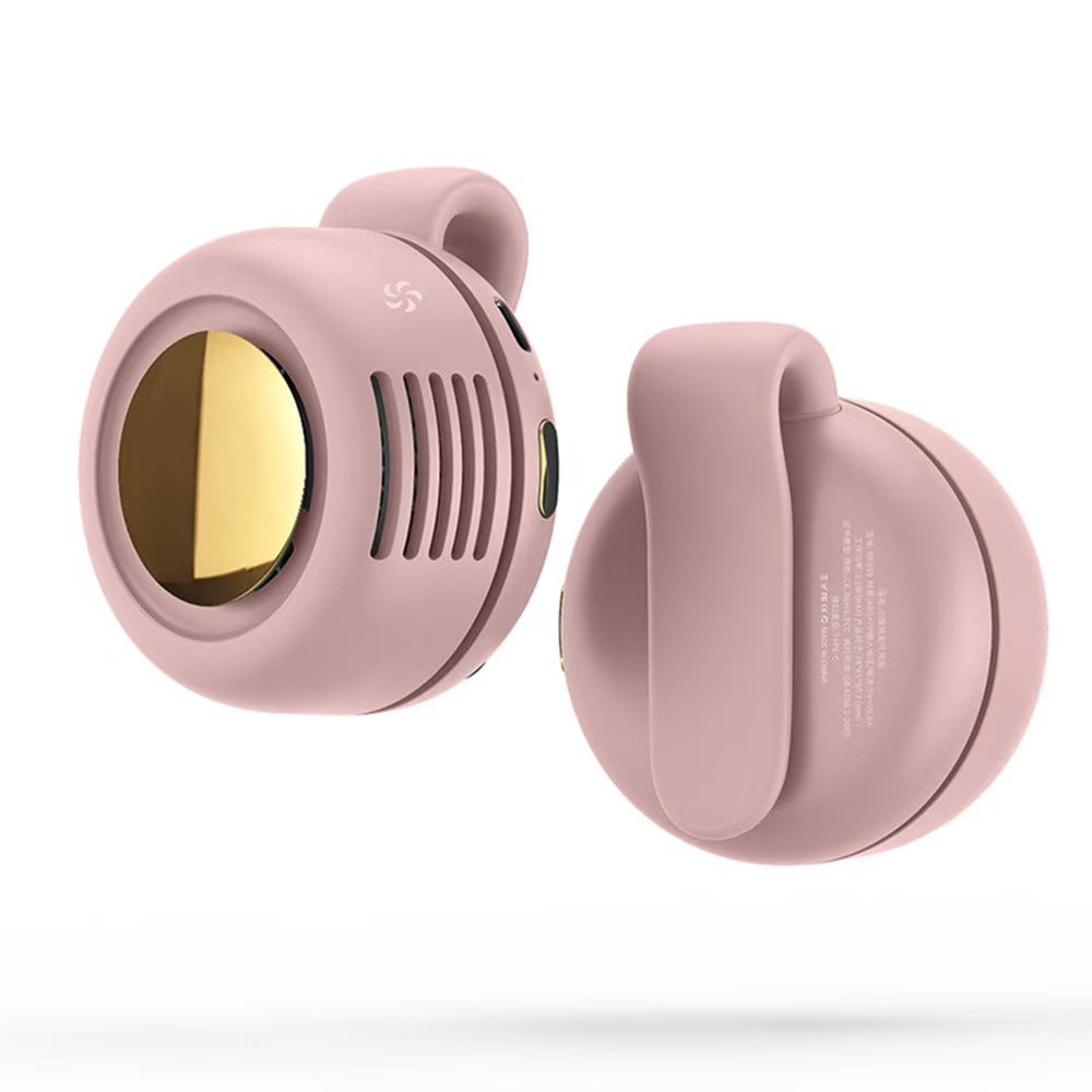 Begrenzte Zeit: 30% RABATT 🔥 2-in-1 Gürtelclip- & Hals-Ventilator ohne Flügel, 3 Geschwindigkeiten einstellbar, leiser Mini-Tragbar-Kühlventilator, 360° drehbarer, freihändiger, USB-wiederaufladbarer Personal-Ventilator für Outdoor, Reisen, Arbeit
