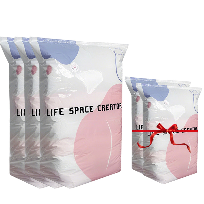 💨💨No-Pump 3D Vacuum Storage Bags